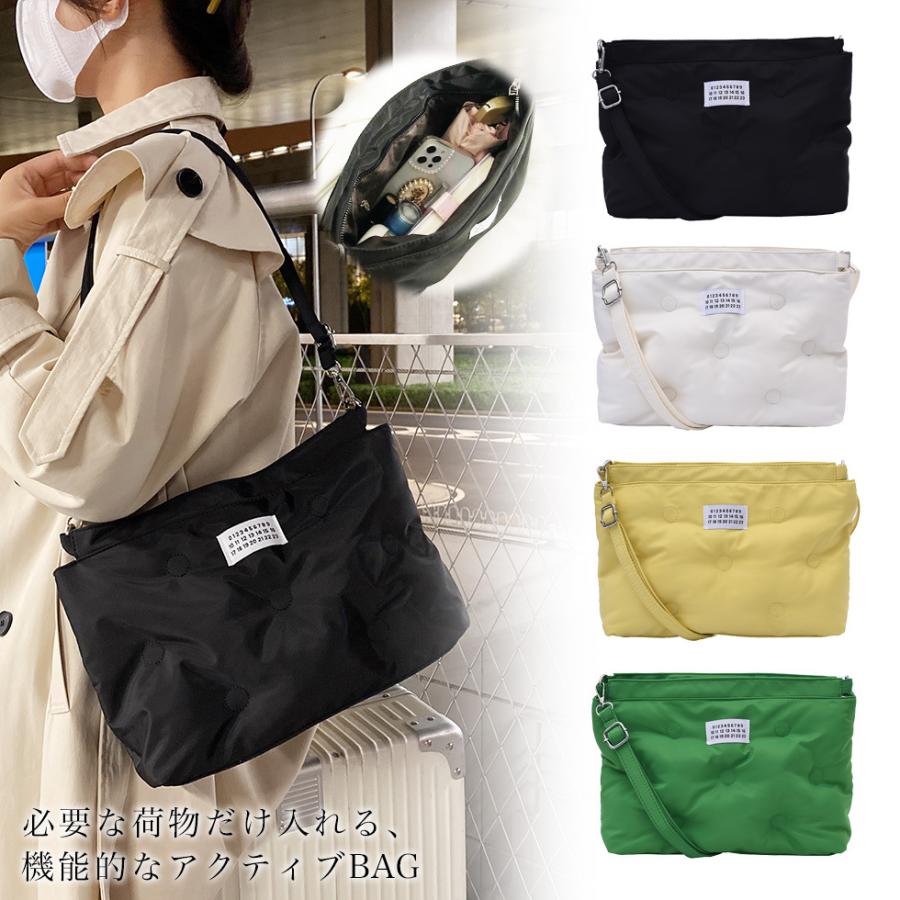 サコッシュ ショルダーバッグ レディース バッグ ミニバッグ カバン 通勤 通学 斜め掛け 斜めがけ 旅行 ナイロン コットン 手軽 ちょっとしたお出かけ E0379 Yuhin 通販 Yahoo ショッピング