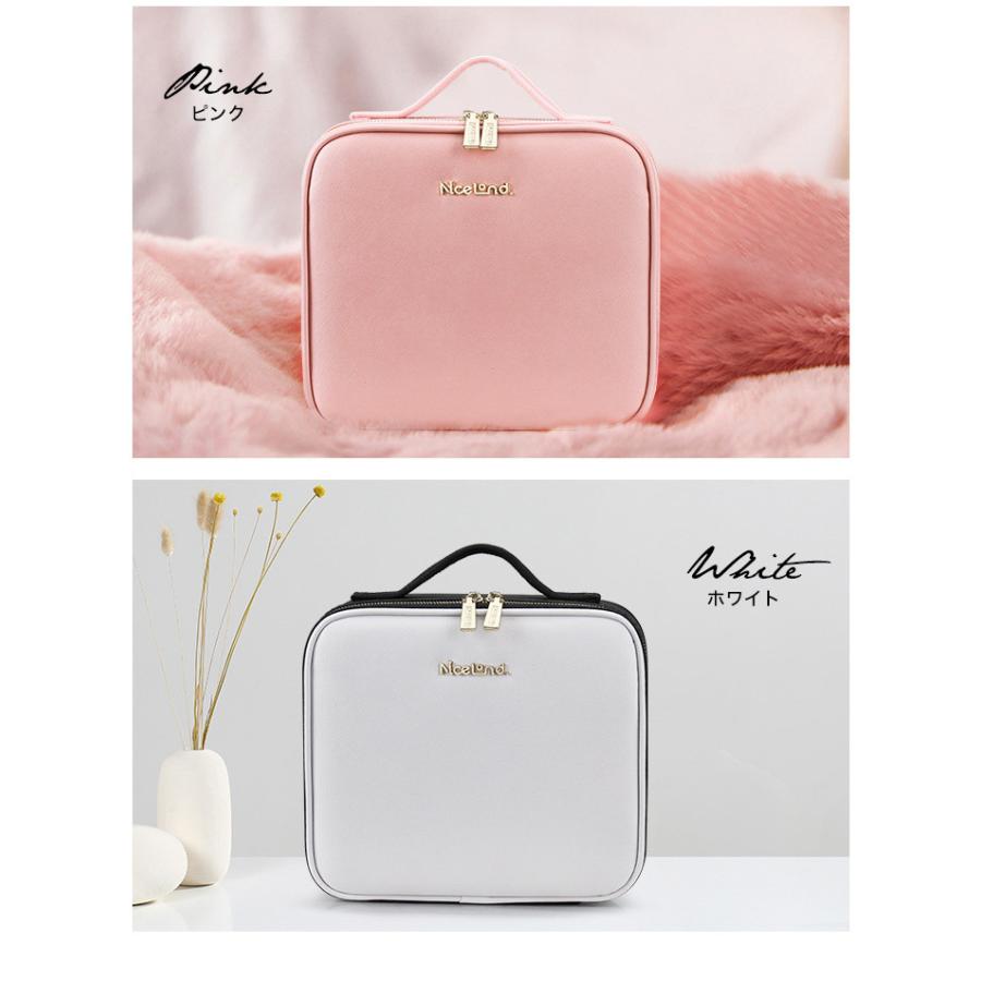 メイクボックス 大容量 鏡付き ミラー付き プロ用 コスメボックス