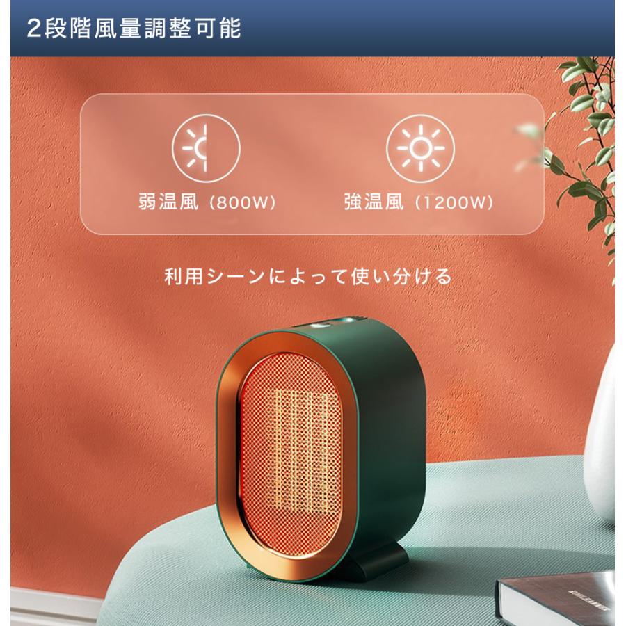 取扱説明書/保証書付き】ヒーター セラミックファンヒーター ファン