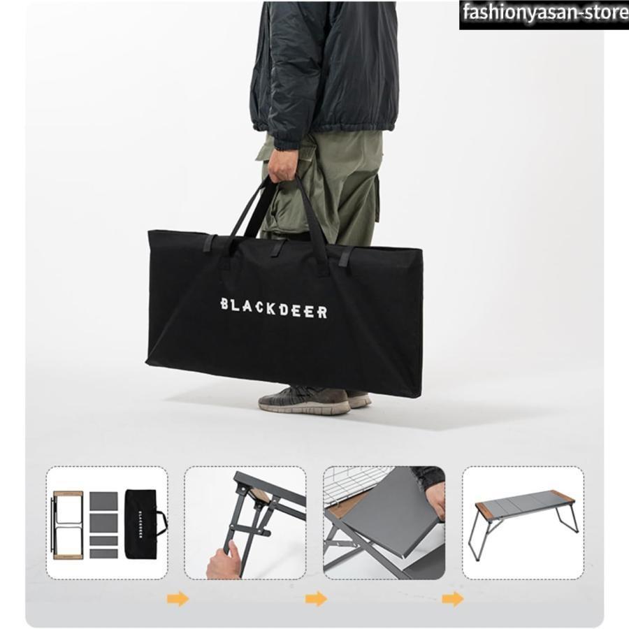 BLACKDEER IGTテーブル アウトドアテーブル アルミ 塗装酸化処理モデル