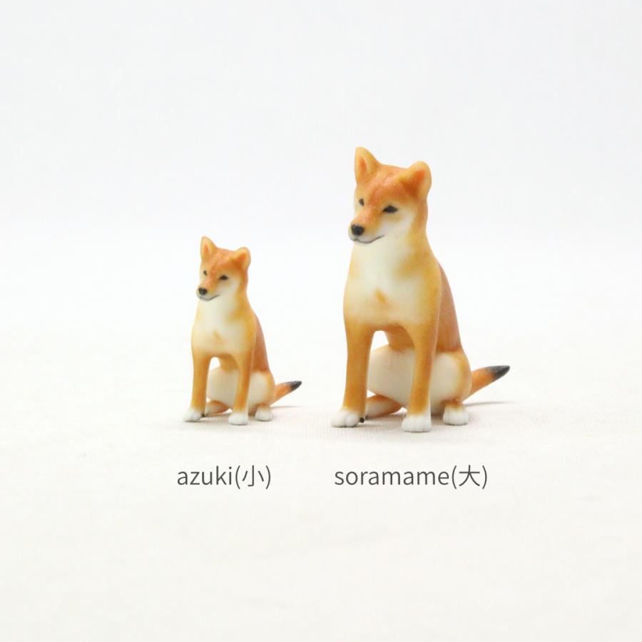 柴犬（キツネ顔）のミニチュアフィギュア : ゆほびかヤフー