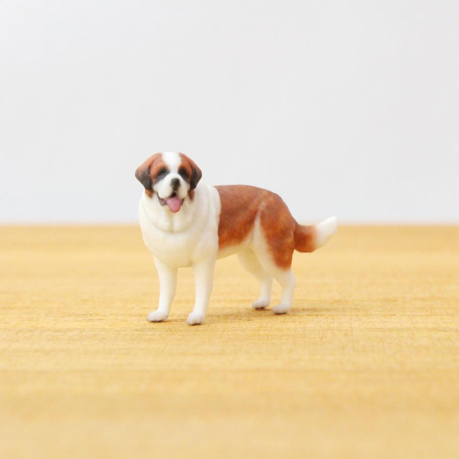 セント・バーナードのミニチュアフィギュア : ゆほびかヤフー