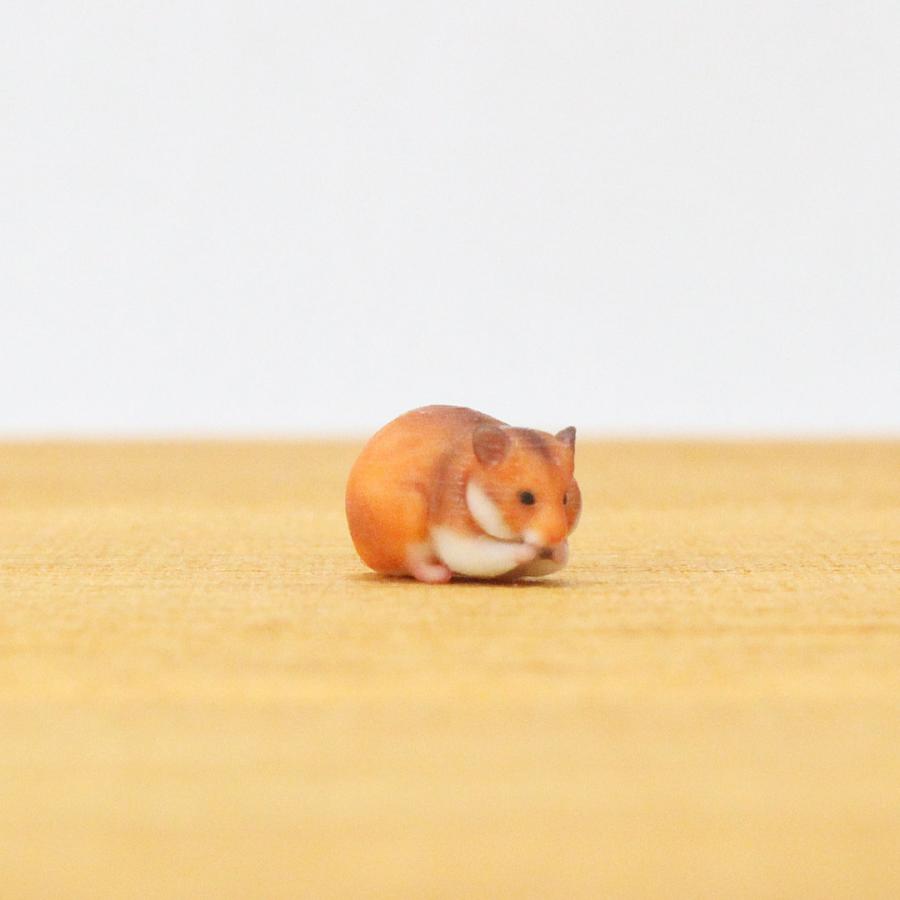 ゴールデンハムスターのミニチュアフィギュア | 