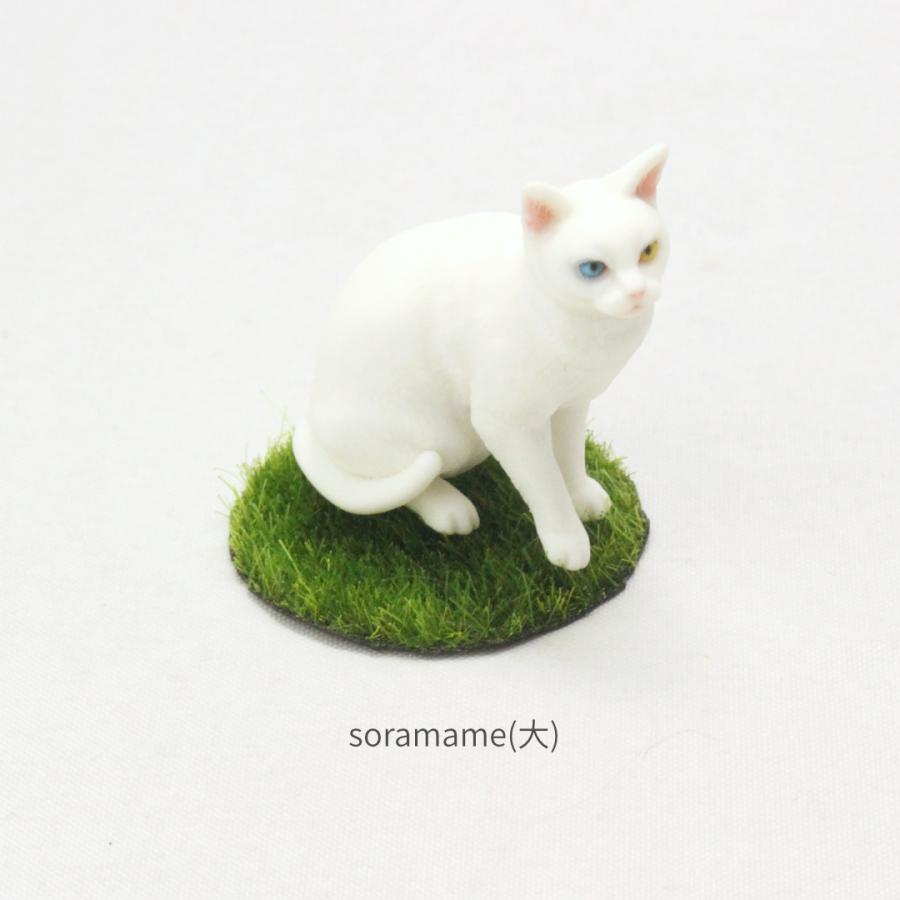 白猫（オッドアイ）のミニチュアフィギュア : ゆほびかヤフー