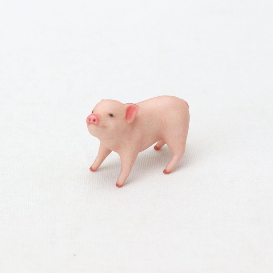 ミニブタのミニチュアフィギュア |  | 01