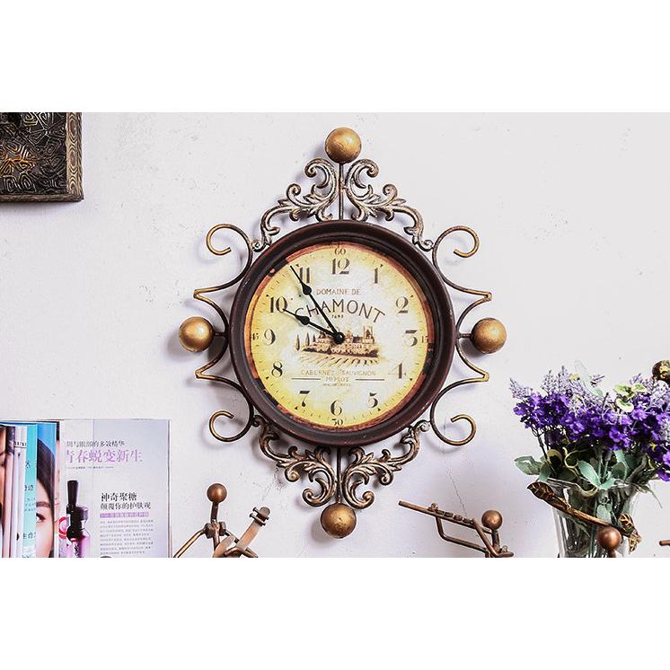 感謝価格 部屋 おしゃれ 新築祝い 壁掛け 家具 インテリア かけ時計 シンプル ウォールクロック アンティーク デザイン時計 壁掛け時計 時計 インテリア シンプル V143 大阪大セール