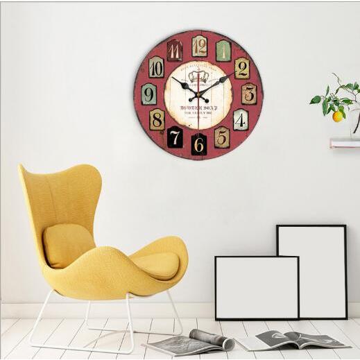 壁掛け時計 かけ時計 おしゃれ シンプル ウォールクロック 時計 とけい 新築祝い G912 アンティーク 掛け時計 壁掛け時計 2d473 部屋 インテリア 壁掛け G912 ユイビシュギ アウトレット専門店 の