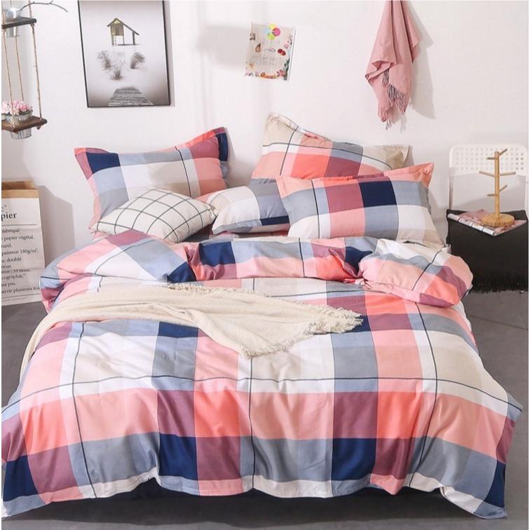 東欧柄掛け布団カバー 4点セット 掛け布団カバー シングル ダブル クイーン( 布団カバー 1枚 シーツ 1枚 枕カバー ２枚)b2a1145