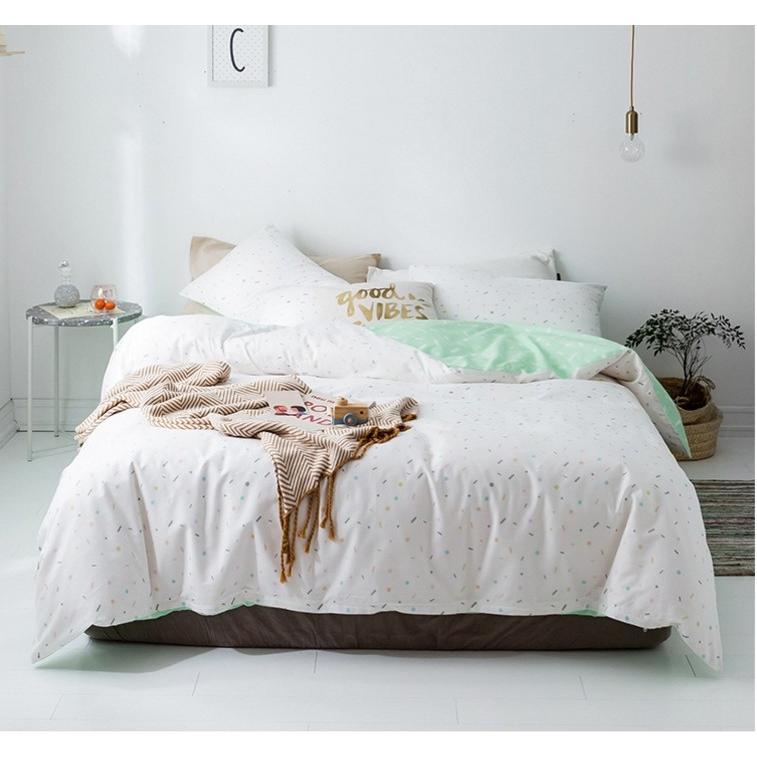 東欧柄掛け布団カバー 4点セット 掛け布団カバー シングル ダブル クイーン( 布団カバー 1枚 シーツ 1枚 枕カバー ２枚)b2a2353