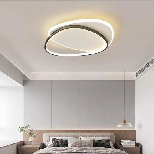 シーリングライト led 照明器具 リモコン 調光調温 天井照明 ライト 北欧 和室 洋室 節電 省エネ リビング 工事不要 女性も5分間で簡単取付 r5r8の画像