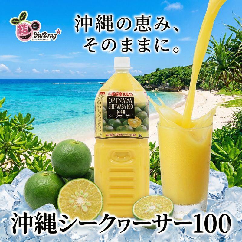 沖縄シークヮーサー100％2L×6/ss265 : 結ドラッグ - 通販 - Yahoo
