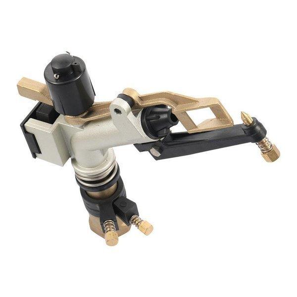 散水ノズル スプリンクラーガン 散水ノズル 1インチ めねじ 広範囲 庭 農業 芝生 草 灌漑 園芸