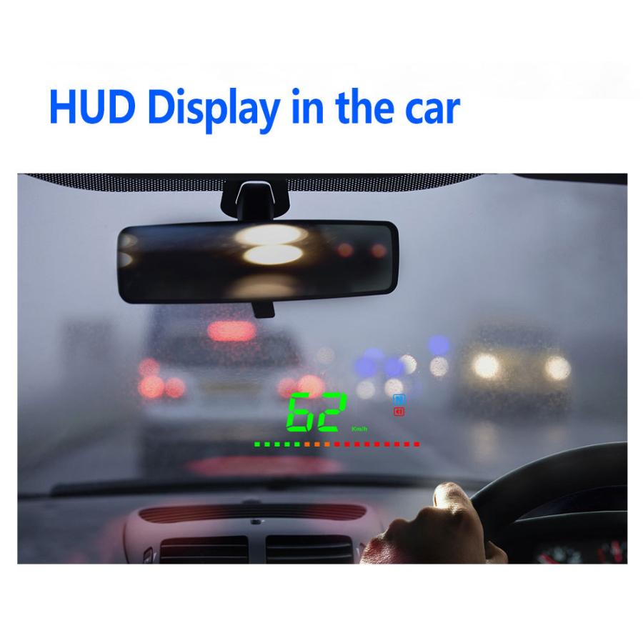 ヘッドアップディスプレイ フロントガラス 反射 Hud Obd2 Gps デジタルスピードメーター カラフル 車載スピードメーター Y142 Yuilmyshop 通販 Yahoo ショッピング