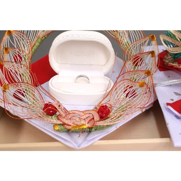 結納品セット・コンパクトな結納品・結納飾り 鶴(結納用)基本セット