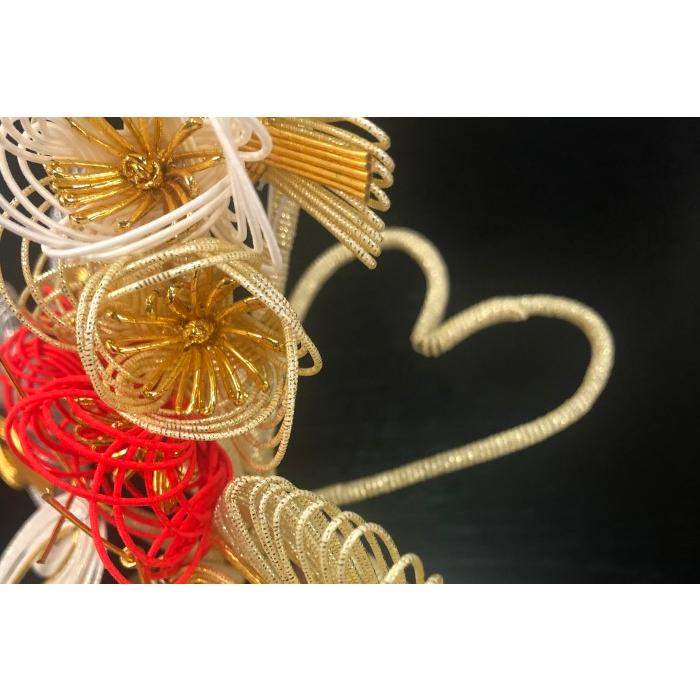 結納セット 結納 コンパクト結納品 花扇セット 7点（毛せん付） : 結納屋