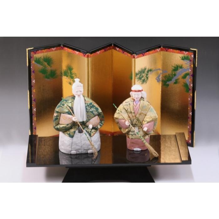 金屏風 単品 お雛様 雛人形 屏風のみ ディスプレイ 結納用・12号松柄