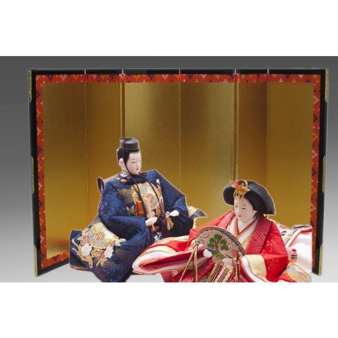 五月飾り 屏風 15号 屏風 五月人形・兜飾り・節句人形用ディスプレイ・結納 金屏風