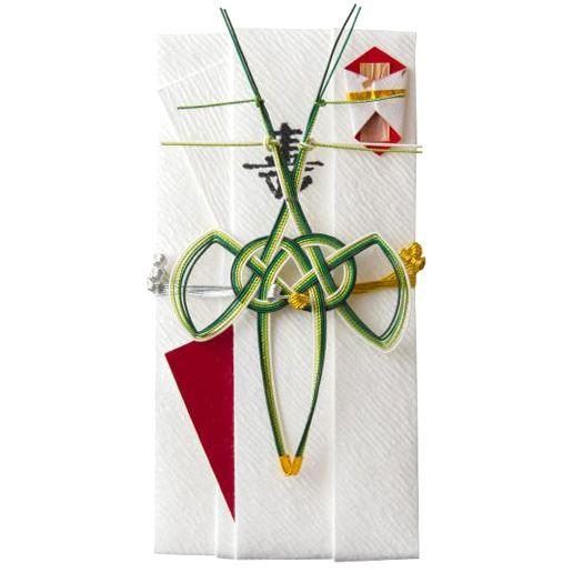 sm0018 竹の祝儀袋・熨斗袋 （深緑） : 創業100年 加賀水引津田水引折