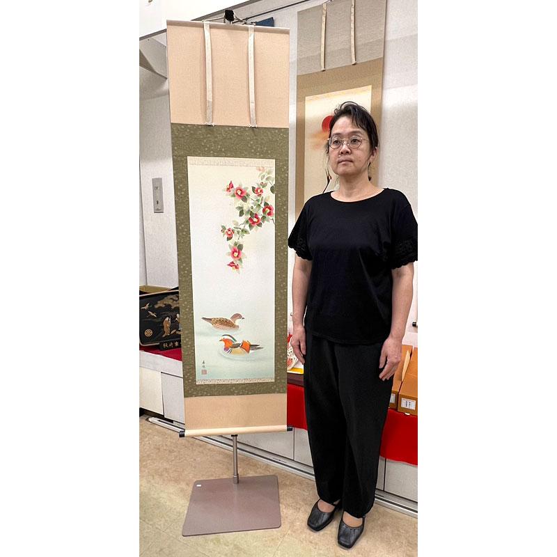 掛軸 掛け軸 掛軸掛け 懸け 伸縮式 祭壇 掛軸台 供養台 法事 【宗華】 仏事 寺院用調度品