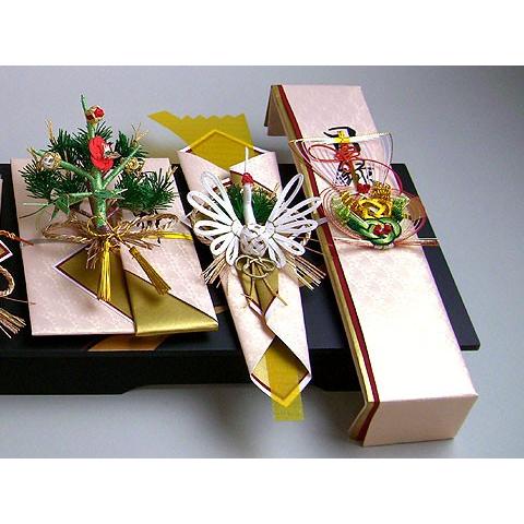 結納品 関東式結納 関東式孔雀黒塗台結納セット 7点（毛せん付