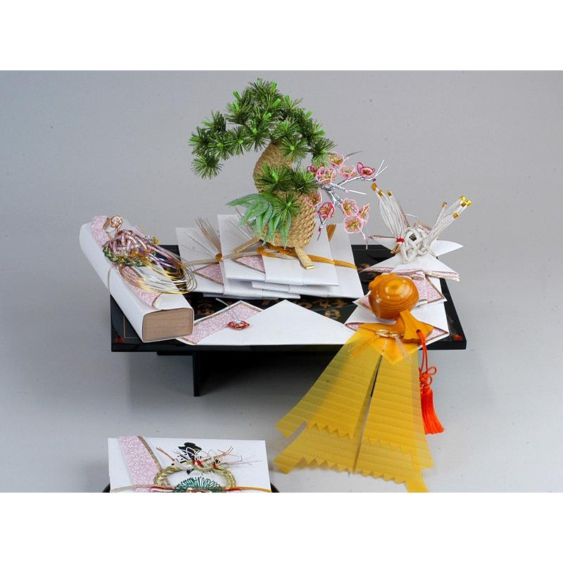 結納 ブランド結納品 相田みつを 大和一号セット 5点（毛せん付）_2