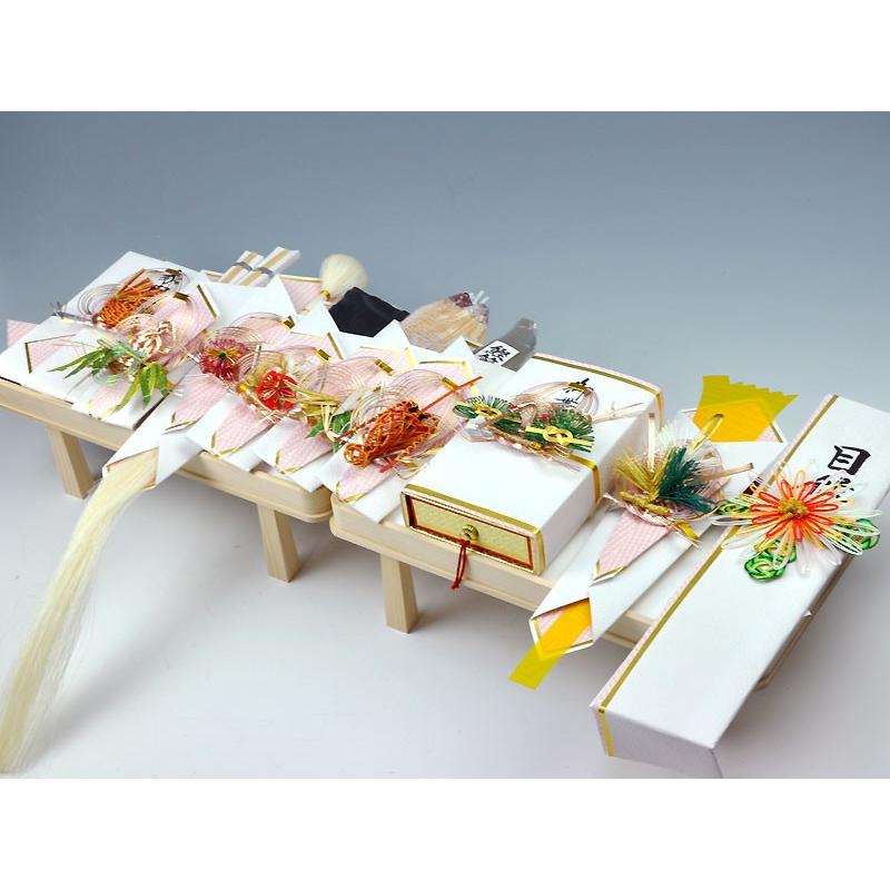 結納 関東式結納品 関東式可憐セット 9点（毛せん付）_1
