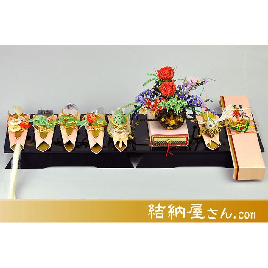 結納 関東式結納品 関東式御所車セット 9点（毛せん付）