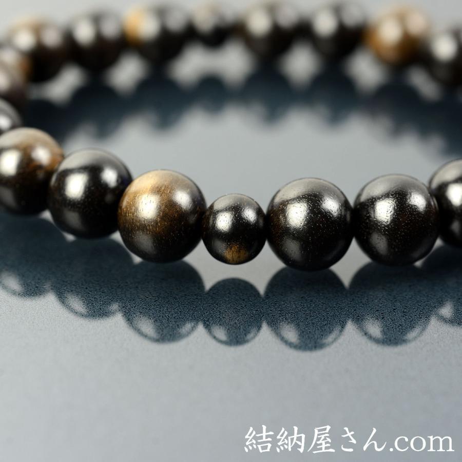 数珠 念珠 黒柿共仕立 20珠 正絹蛍房(桐箱付)(略式数珠(男性 数珠 念珠 黒柿共仕立 20珠 正絹蛍房(桐箱付)(略式数珠(男性