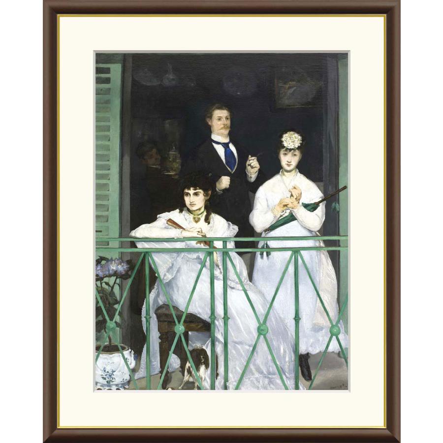 マネ バルコニー （F8サイズ）（紐・フック付） 約縦61×横49.5cm