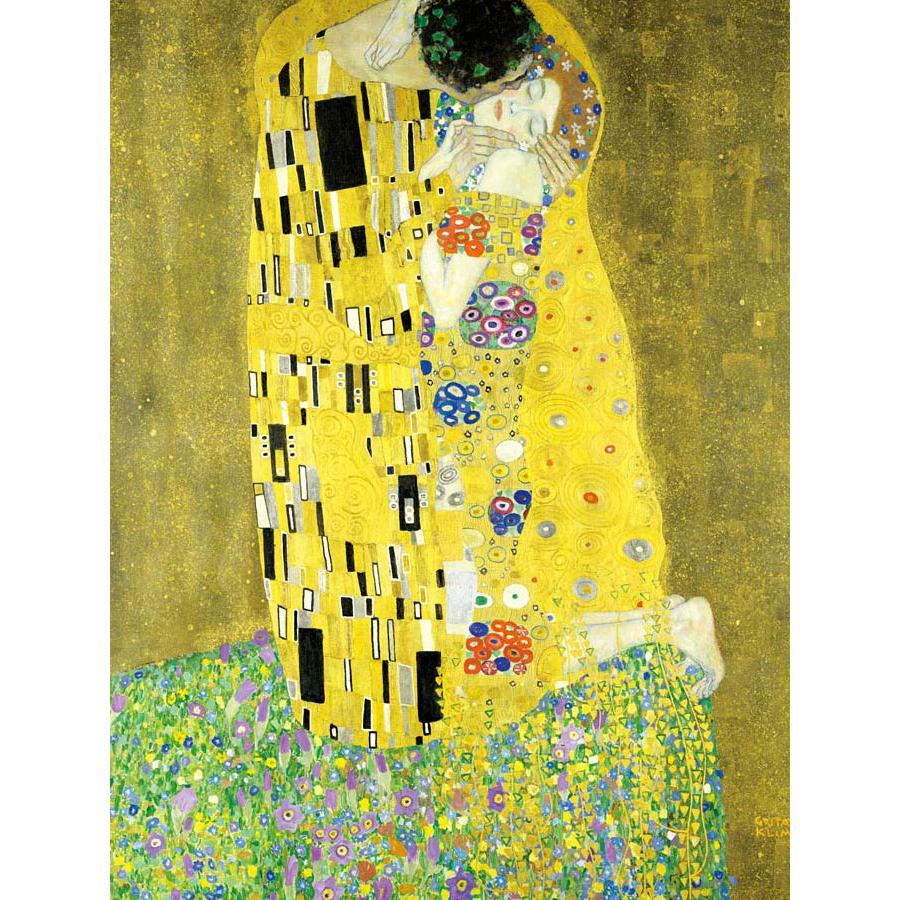 クリムト 絵画 大きいサイズ クリムト 接物 （F4サイズ）（紐・フック付） 約縦42×横34cm