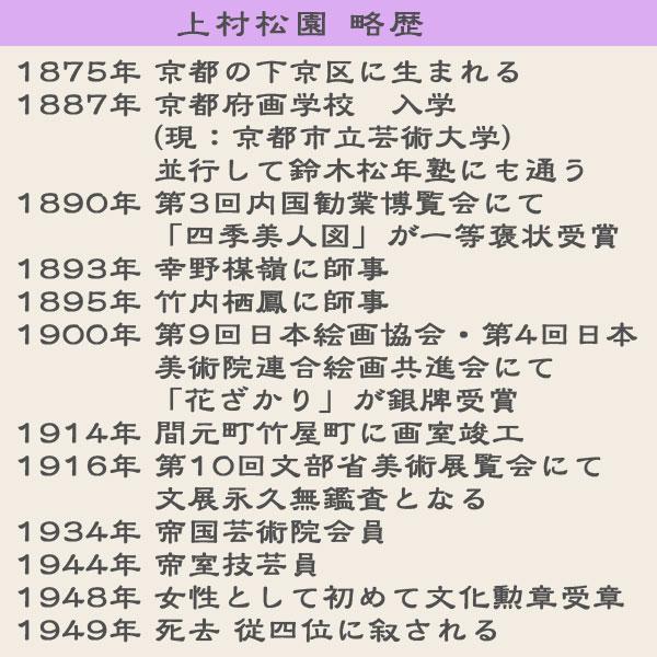 掛け軸 上村松園筆「初雪」太巻き付 リトグラフ 縁起物 冬掛け 掛け軸 上村松園筆「初雪」太巻き付 リトグラフ 縁起物 冬掛け