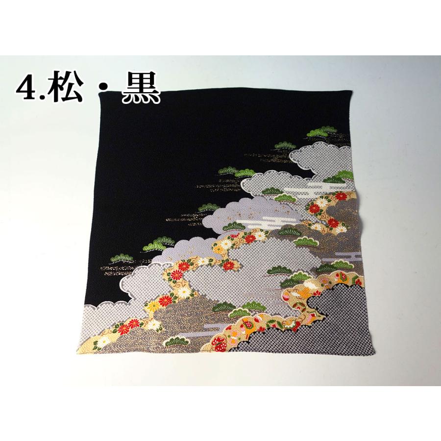 切手盆+風呂敷+金封セット）切手盆8号無地+祝儀袋HM291（鳳凰（大）白