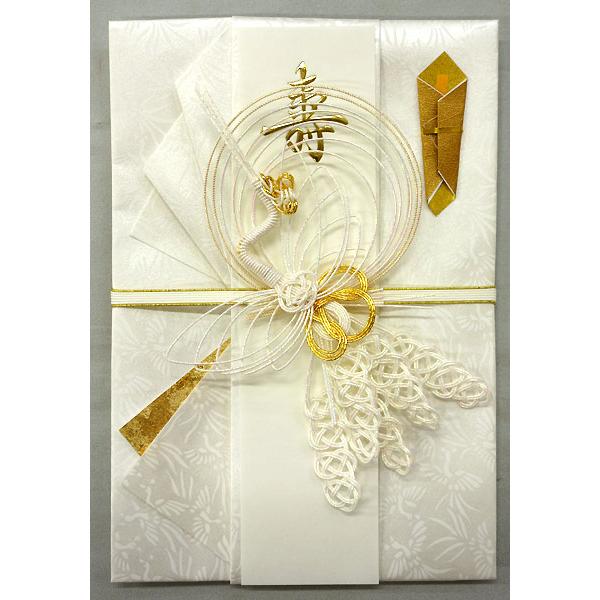 切手盆+風呂敷+金封セット）切手盆8号無地+祝儀袋HM291（鳳凰（大）白