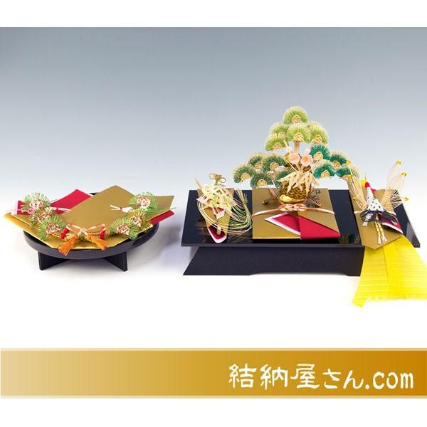 結納 略式結納品 春景アレンジセット2（毛せん・指輪飾り台付）