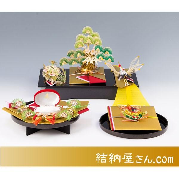結納 略式結納品 春景アレンジセット3（目録・毛せん・指輪飾り台付）