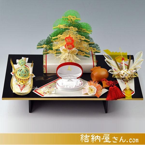 結納 略式 友禅セット（毛せん付）