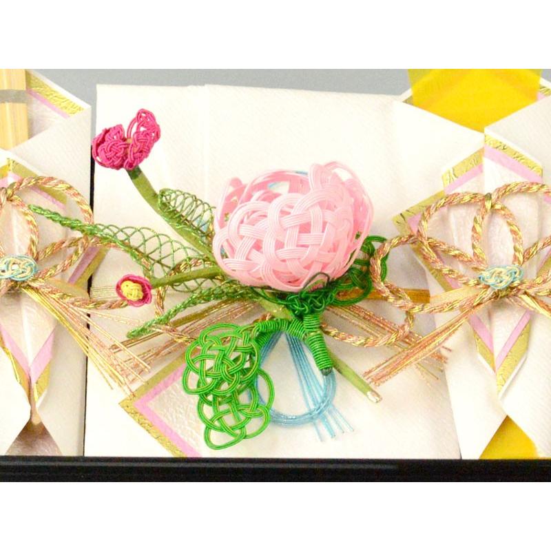 結納セット 結納 略式結納品 雪月花アレンジセット1(指輪飾り付) : 結納屋さん