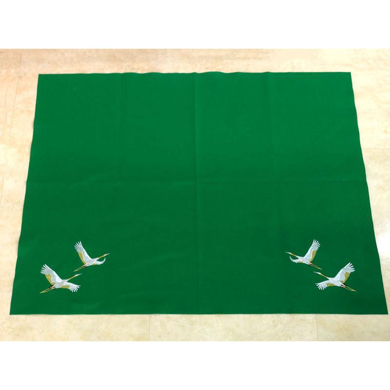 毛氈　45×7段　刺繍　松鶴 毛氈 45×7段 刺繍 松鶴 アウトレット品 三月毛せん 雛人形用 45