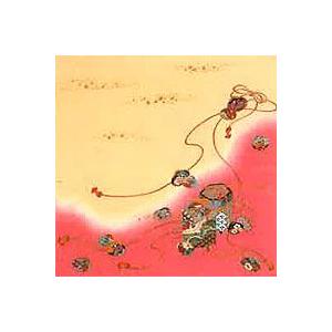 大流行中 ちりめん友仙正絹風呂敷 貝合わせに小箱 ローズ 2巾 約68 68cm 驚きの値段 Www Muslimaidusa Org