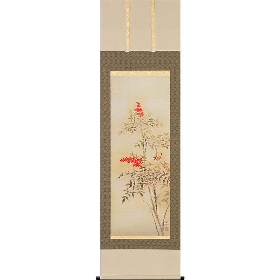 楽天市場】掛け軸「紫陽花に蝸牛」 富岡蘇峰 尺五立 サイズ：54.5