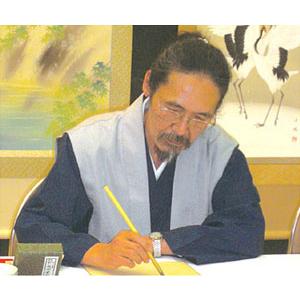 掛軸 (掛け軸) 春用 紅白梅に鶯 出口華凰 尺五立 約横59cm×縦190cm