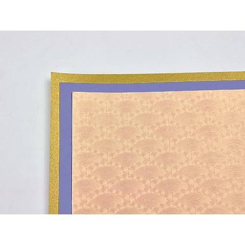 結納返し) 略式結納品 孔雀3点セット（白木台）（毛せん付） : 結納屋