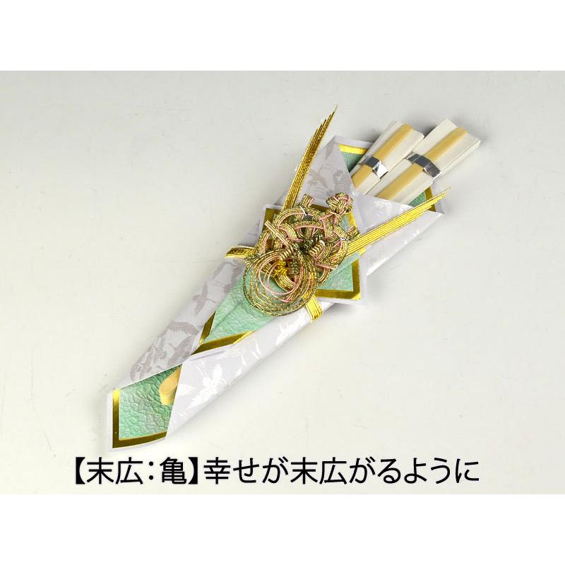 (結納返し)  略式結納品 スイートピー・青（風呂敷付（３幅・無地）） | ブランド登録なし | 06