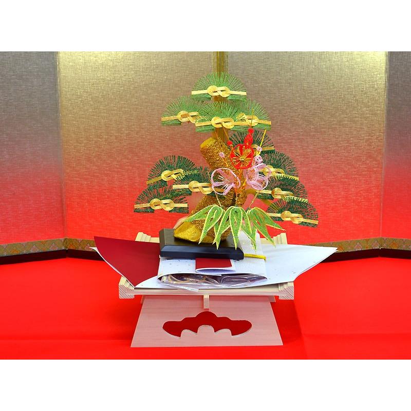 最上の品質な 毛せん 松葉色 刺繍入り 鶴 結納返し用 100×78 cm 毛氈 生地 156㎝X74㎝