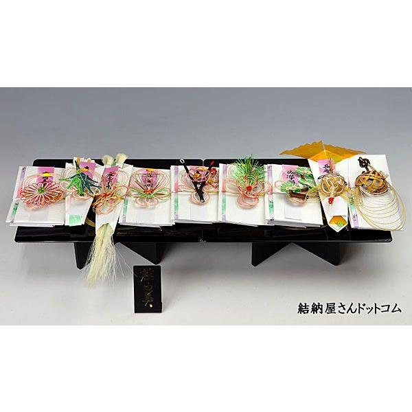 ブランド結納 桂由美 幸三号九点セット（毛せん付）
