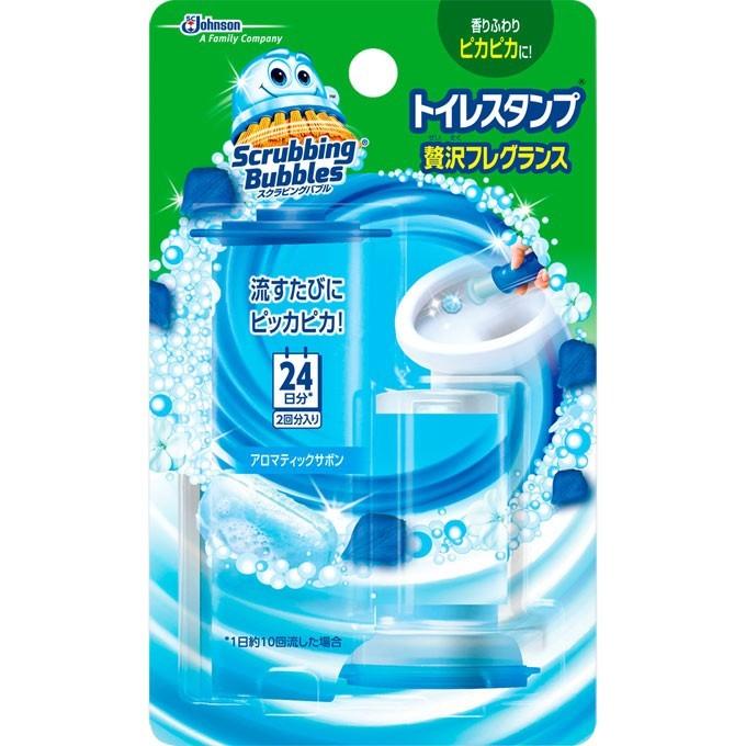公式ショップ スクラビングバブル トイレスタンプ 贅沢フレグランス アロマティックサボン 本体 1セット トイレ洗剤 Www We Job Com