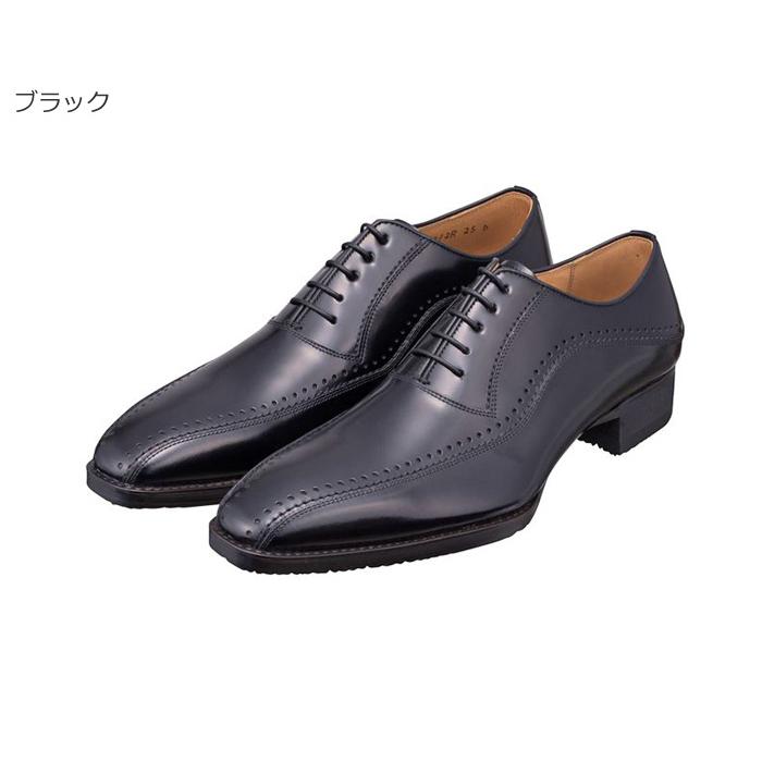 REGAL リーガル ビジネスシューズ ブラック 内羽根式 912R 25 鏡面