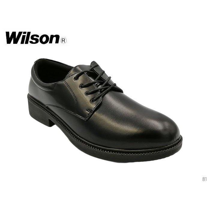 Wilson ウィルソン 81 黒 メンズ ビジネスシューズ 紳士靴 ヒモ｜yuirindou92