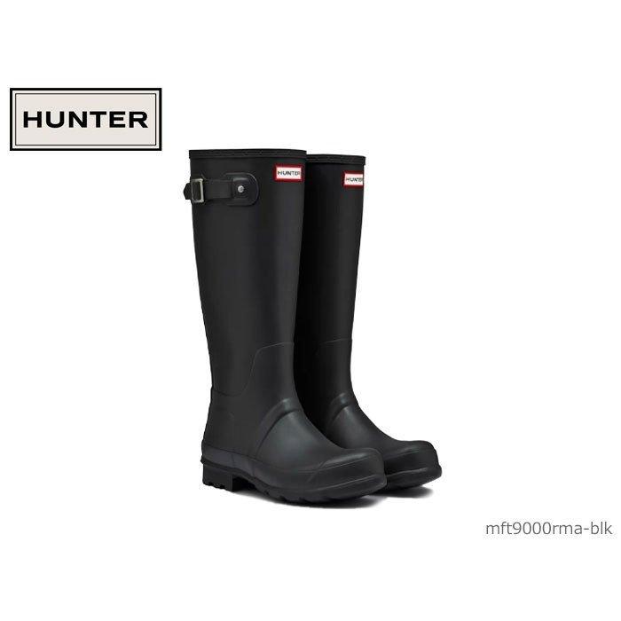 ハンター HUNTER メンズ オリジナル トール レイン ブーツ MENS ORIGINAL TALL 国内正規品 MFT9000RMA BLK