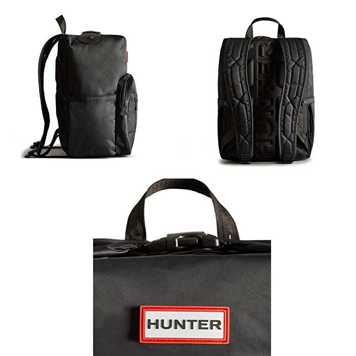 新品未使用HUNTER パイオニアトップクリップラージUBB1204KBM ナイロン パイオニア ラージ トップクリップ バックパック - ブラック